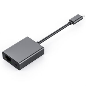USB C to Rj45 Ethernet Adapter Type-C Gigabit Ethernet Card Converter