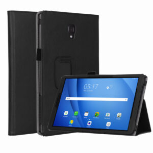 For Samsung tab A2 T590/T595 10.5 inch PU Leather Protective Case with Hand Support Card Slot Sleep Function red_Samsung tab A2 T590/T595 10.5 inch