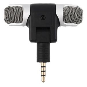 Portable 3.5mm Mini Stereo Microphone for MP3/MP4/Mobile Phone/Tablet PC version