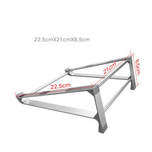 Laptop Stand Aluminum Alloy Laptop Bracket Multi-function Bracket silver