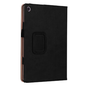 For HUAWEI M5 lite 10.1 Retro Pattern PU Leather Protective Case with Hand Support Pen Slot Sleep Function blue_HUAWEI M5 lite 10.1