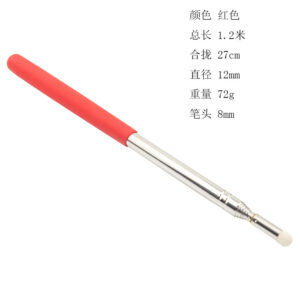 1.2m Stainless steel Electronics Whiteboard Pointer Pen Touch Screen Special-purpose Teacher Pointer blue_1.2 meters