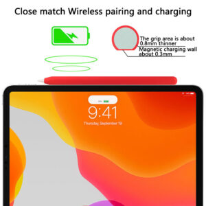 Silicone Case Compatible For Ipencil 2nd Generation Anti-lost Anti-scratch Protective Cover Sleeve Pencil Cap Matcha green