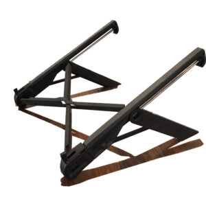Folding Portable Laptop Lapdesks Office Ergonomic Notebook Stand Black CPE matte bag