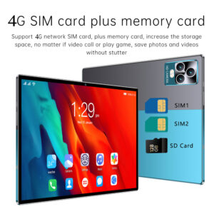 10.1 inch HD Smart Tablet MTK6750 Octa-Core 4GB RAM 32GB ROM Android 9.0 5000mAh Mini Pc Silver