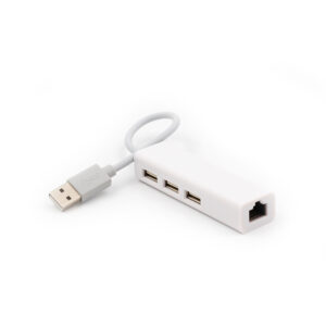 3 Usb Port Hub Rj-45 Lan Network Card Usb To Ethernet Adapter Cable USB interface