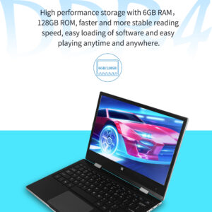 Original JUMPER Ezbook X1 6gb 128gb Laptop Intel Celeron Quad Core Notebook 360 Rotating Tablet 11.6 Inch 1920*1080 Touch Screen Computer 6+128G