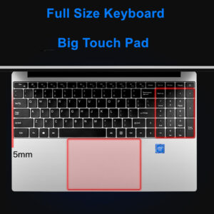 15.6"" Laptop Intel E8000 4G RAM Student Laptop Ultrabook Win10 OS Notebook Computer 4 + 128G