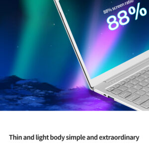 14"" Laptop N4100 Quad Core 1920 x 1080 Ultra Thin Notebook 8G RAM Student Laptop Silver_8 + 256G