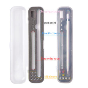 Active Stylus Pen Case for Apple iPad Pencil 1/2 Storage Digital Touch Screen Pen Holder All-round Protective Box Pencil Shell