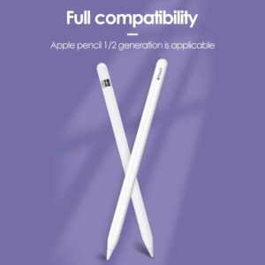 Storage Case Portable Capacitor Pen Nib Sleeve Adapter Accessory Pen Box For Ipencil 1st/ 2nd Gen purple