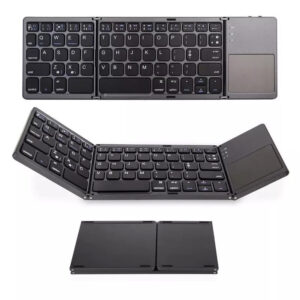 Portable Mini Bluetooth Keyboard Wireless Foldable Trackpad Keyboard