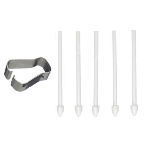 Stylus Replacement Nib Kit Pen Tip Compatible For Samsung Galaxy Tab S6lite S6/s7/s7/note10/note20 White 5-piece