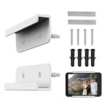 Universal Wall Mounted Tablet Stand Holder Wall Mount Bracket Stabilizer Kitchen Tablet Holder For All Tablet Phones black
