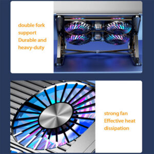 Foldable Laptop Holder Stand Cooling Pad Table Bracket With Radiator Silent Fan Notebook Accessories stand alone