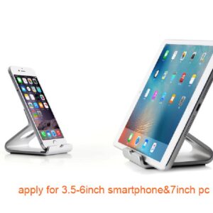 270° Rotatable Foldable Aluminum Alloy Desktop Holder Tablet Stand for Samsung Galaxy Tab Pro S iPad Pro10.5 9.7"" 12.9'' iPad Air Surface Pro 4 Kiosk POS Stand Gold