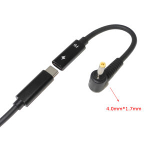 USB 3.1 Type C USB Female to DC 7.9*5.0mm 4.0*1.35 5.5*2.5 2.1 Square Male Charger Adapter for Lenovo PD 4.0-1.7mm